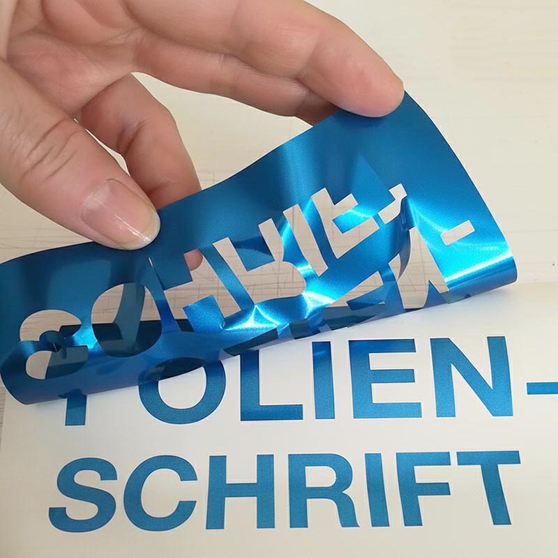 Acrylglas Einzelbuchstaben